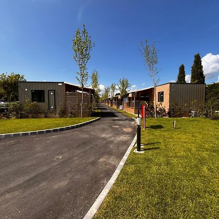 Estivo Premium Deluxe Mobile Homes On Camping Del Sole Village Iseo Exterior foto