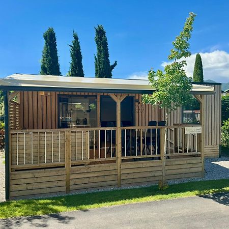 Estivo Premium Deluxe Mobile Homes On Camping Del Sole Village Iseo Exterior foto
